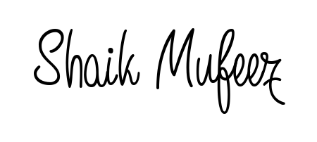 The Angelique-Rose-font-FFP font transforms the name Shaik Mufeez into an executive sign with sharp precision and distinguished character. Shaik Mufeez signature style 5 images and pictures png