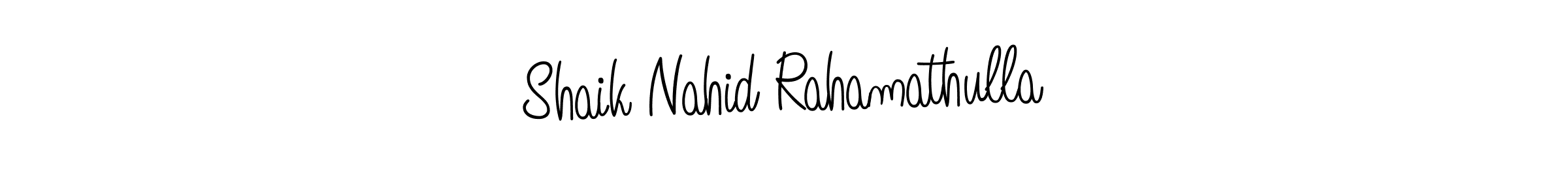 This is the best signature style for the Shaik Nahid Rahamathulla name. Also you like these signature font (Angelique-Rose-font-FFP). Mix name signature. Shaik Nahid Rahamathulla signature style 5 images and pictures png