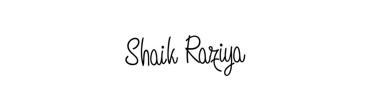 Once you've used our free online signature maker to create your best signature Angelique-Rose-font-FFP style, it's time to enjoy all of the benefits that Shaik Raziya name signing documents. Shaik Raziya signature style 5 images and pictures png