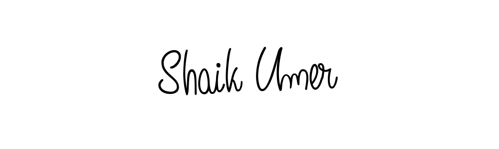 Create a beautiful signature design for name Shaik Umer. With this signature (Angelique-Rose-font-FFP) fonts, you can make a handwritten signature for free. Shaik Umer signature style 5 images and pictures png