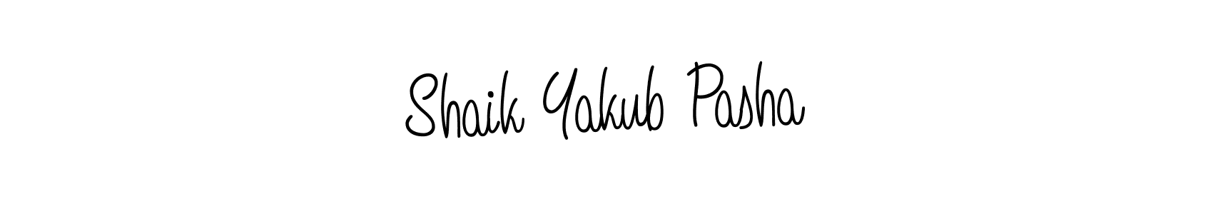 Check out images of Autograph of Shaik Yakub Pasha name. Actor Shaik Yakub Pasha Signature Style. Angelique-Rose-font-FFP is a professional sign style online. Shaik Yakub Pasha signature style 5 images and pictures png
