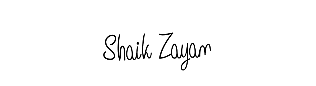 Make a beautiful signature design for name Shaik Zayan. Use this online signature maker to create a handwritten signature for free. Shaik Zayan signature style 5 images and pictures png