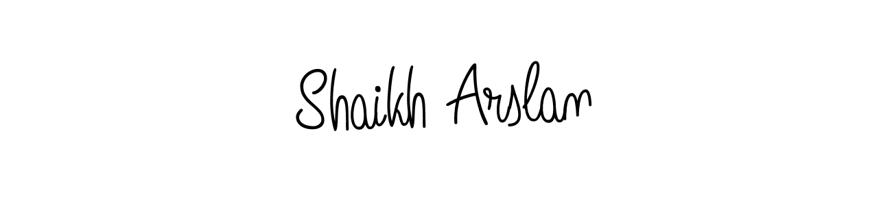 You can use this online signature creator to create a handwritten signature for the name Shaikh Arslan. This is the best online autograph maker. Shaikh Arslan signature style 5 images and pictures png
