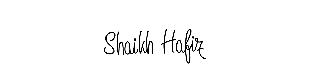 Angelique-Rose-font-FFP is a professional signature style that is perfect for those who want to add a touch of class to their signature. It is also a great choice for those who want to make their signature more unique. Get Shaikh Hafiz name to fancy signature for free. Shaikh Hafiz signature style 5 images and pictures png