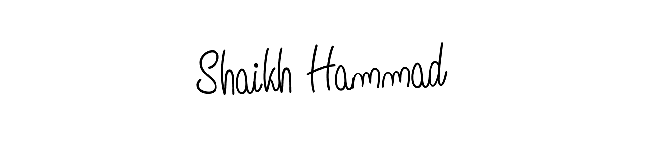 You can use this online signature creator to create a handwritten signature for the name Shaikh Hammad. This is the best online autograph maker. Shaikh Hammad signature style 5 images and pictures png