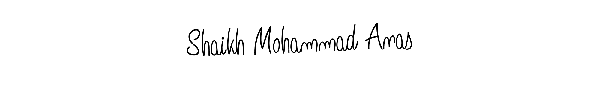 How to Draw Shaikh Mohammad Anas signature style? Angelique-Rose-font-FFP is a latest design signature styles for name Shaikh Mohammad Anas. Shaikh Mohammad Anas signature style 5 images and pictures png