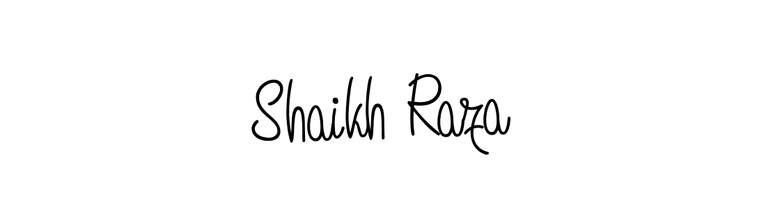 if you are searching for the best signature style for your name Shaikh Raza. so please give up your signature search. here we have designed multiple signature styles  using Angelique-Rose-font-FFP. Shaikh Raza signature style 5 images and pictures png