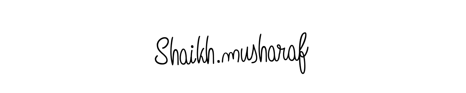 It looks lik you need a new signature style for name Shaikh.musharaf. Design unique handwritten (Angelique-Rose-font-FFP) signature with our free signature maker in just a few clicks. Shaikh.musharaf signature style 5 images and pictures png