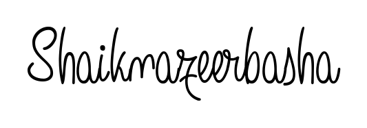 The best way (Angelique-Rose-font-FFP) to make a short signature is to pick only two or three words in your name. For converting this name Shaiknazeerbasha. Shaiknazeerbasha signature style 5 images and pictures png