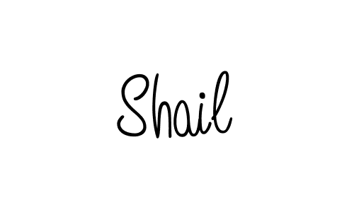 Make a beautiful signature design for name Shail. Use this online signature maker to create a handwritten signature for free. Shail signature style 5 images and pictures png