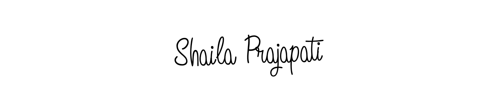 Also You can easily find your signature by using the search form. We will create Shaila Prajapati name handwritten signature images for you free of cost using Angelique-Rose-font-FFP sign style. Shaila Prajapati signature style 5 images and pictures png