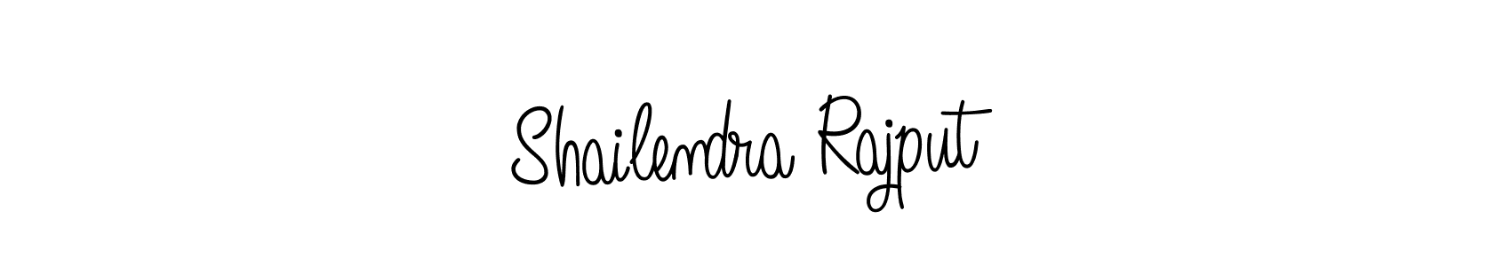 How to make Shailendra Rajput name signature. Use Angelique-Rose-font-FFP style for creating short signs online. This is the latest handwritten sign. Shailendra Rajput signature style 5 images and pictures png
