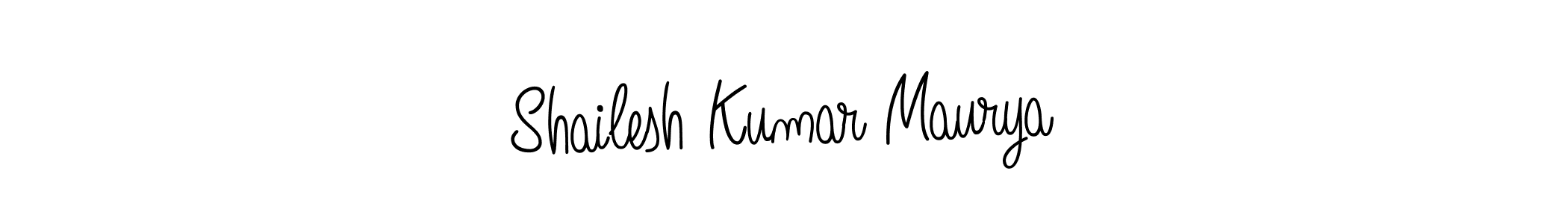 Make a beautiful signature design for name Shailesh Kumar Maurya. Use this online signature maker to create a handwritten signature for free. Shailesh Kumar Maurya signature style 5 images and pictures png