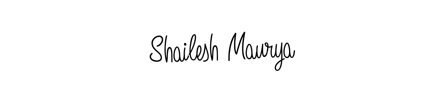 Make a beautiful signature design for name Shailesh Maurya. Use this online signature maker to create a handwritten signature for free. Shailesh Maurya signature style 5 images and pictures png