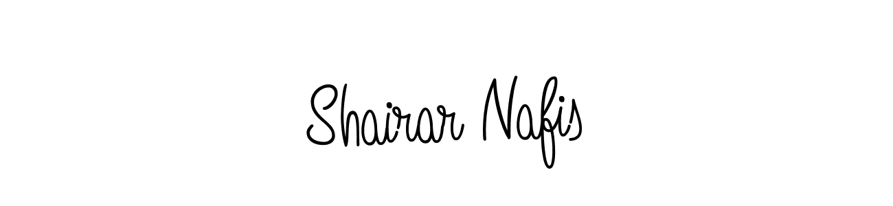 Also we have Shairar Nafis name is the best signature style. Create professional handwritten signature collection using Angelique-Rose-font-FFP autograph style. Shairar Nafis signature style 5 images and pictures png