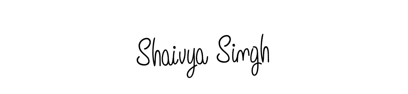 Once you've used our free online signature maker to create your best signature Angelique-Rose-font-FFP style, it's time to enjoy all of the benefits that Shaivya Singh name signing documents. Shaivya Singh signature style 5 images and pictures png