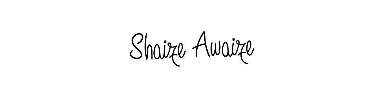 if you are searching for the best signature style for your name Shaize Awaize. so please give up your signature search. here we have designed multiple signature styles  using Angelique-Rose-font-FFP. Shaize Awaize signature style 5 images and pictures png