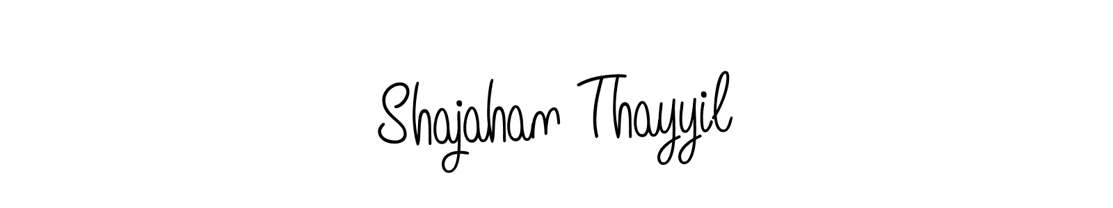Make a beautiful signature design for name Shajahan Thayyil. Use this online signature maker to create a handwritten signature for free. Shajahan Thayyil signature style 5 images and pictures png