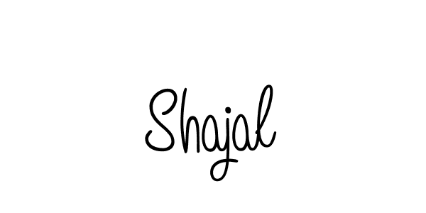 How to make Shajal name signature. Use Angelique-Rose-font-FFP style for creating short signs online. This is the latest handwritten sign. Shajal signature style 5 images and pictures png