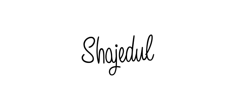 How to make Shajedul name signature. Use Angelique-Rose-font-FFP style for creating short signs online. This is the latest handwritten sign. Shajedul signature style 5 images and pictures png