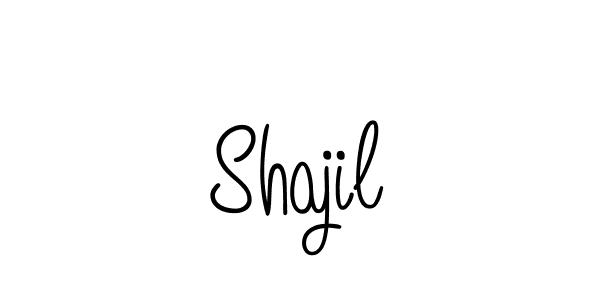 Make a beautiful signature design for name Shajil. Use this online signature maker to create a handwritten signature for free. Shajil signature style 5 images and pictures png
