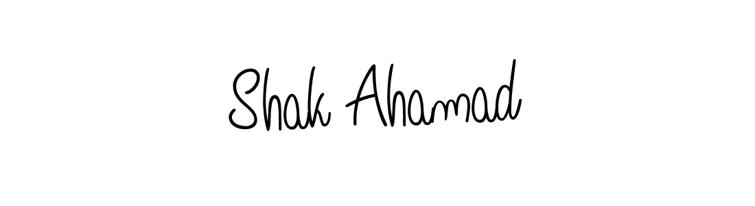 if you are searching for the best signature style for your name Shak Ahamad. so please give up your signature search. here we have designed multiple signature styles  using Angelique-Rose-font-FFP. Shak Ahamad signature style 5 images and pictures png