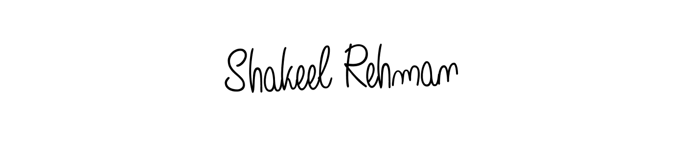 Similarly Angelique-Rose-font-FFP is the best handwritten signature design. Signature creator online .You can use it as an online autograph creator for name Shakeel Rehman. Shakeel Rehman signature style 5 images and pictures png