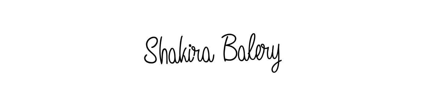 Make a beautiful signature design for name Shakira Balery. Use this online signature maker to create a handwritten signature for free. Shakira Balery signature style 5 images and pictures png