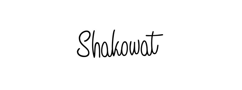 How to make Shakowat name signature. Use Angelique-Rose-font-FFP style for creating short signs online. This is the latest handwritten sign. Shakowat signature style 5 images and pictures png