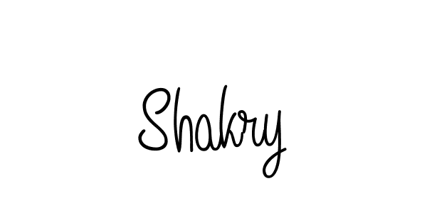 Make a beautiful signature design for name Shakry. Use this online signature maker to create a handwritten signature for free. Shakry signature style 5 images and pictures png
