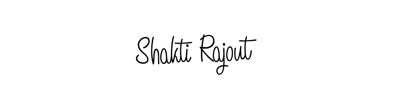 Use a signature maker to create a handwritten signature online. With this signature software, you can design (Angelique-Rose-font-FFP) your own signature for name Shakti Rajout. Shakti Rajout signature style 5 images and pictures png