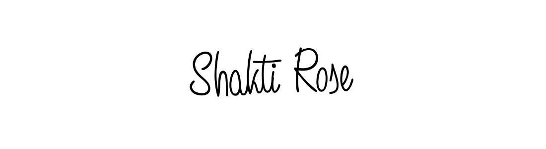 Design your own signature with our free online signature maker. With this signature software, you can create a handwritten (Angelique-Rose-font-FFP) signature for name Shakti Rose. Shakti Rose signature style 5 images and pictures png