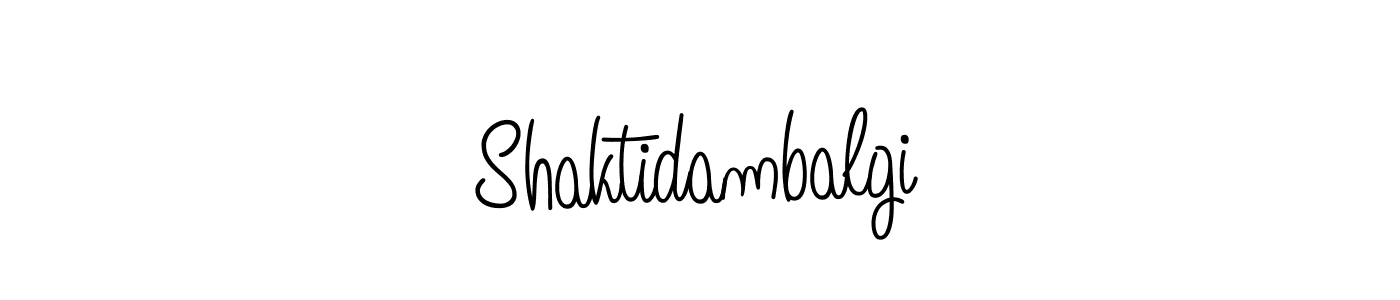 Shaktidambalgi stylish signature style. Best Handwritten Sign (Angelique-Rose-font-FFP) for my name. Handwritten Signature Collection Ideas for my name Shaktidambalgi. Shaktidambalgi signature style 5 images and pictures png