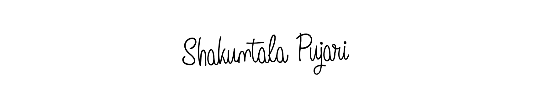 Make a short Shakuntala Pujari signature style. Manage your documents anywhere anytime using Angelique-Rose-font-FFP. Create and add eSignatures, submit forms, share and send files easily. Shakuntala Pujari signature style 5 images and pictures png