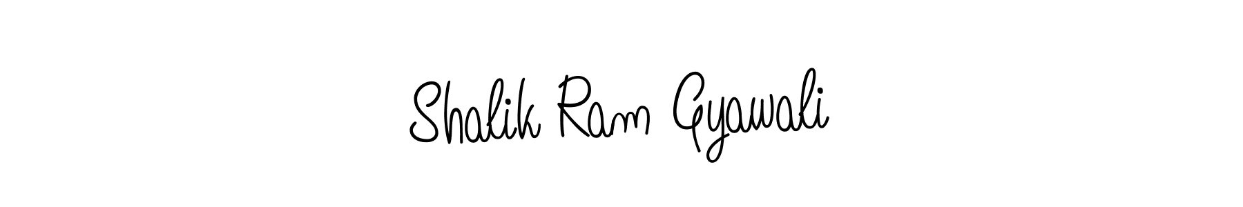 Make a beautiful signature design for name Shalik Ram Gyawali. With this signature (Angelique-Rose-font-FFP) style, you can create a handwritten signature for free. Shalik Ram Gyawali signature style 5 images and pictures png