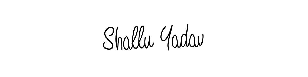 You can use this online signature creator to create a handwritten signature for the name Shallu Yadav. This is the best online autograph maker. Shallu Yadav signature style 5 images and pictures png