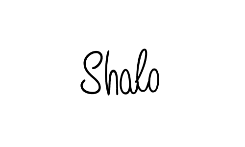 Design your own signature with our free online signature maker. With this signature software, you can create a handwritten (Angelique-Rose-font-FFP) signature for name Shalo. Shalo signature style 5 images and pictures png