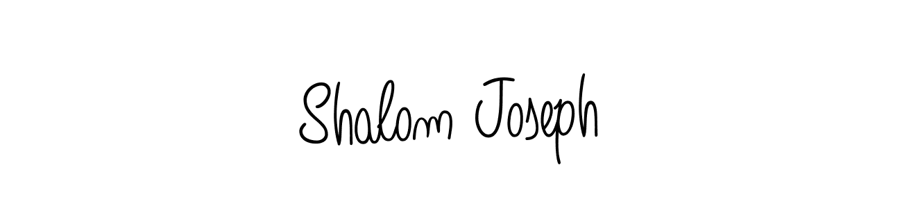 Best and Professional Signature Style for Shalom Joseph. Angelique-Rose-font-FFP Best Signature Style Collection. Shalom Joseph signature style 5 images and pictures png