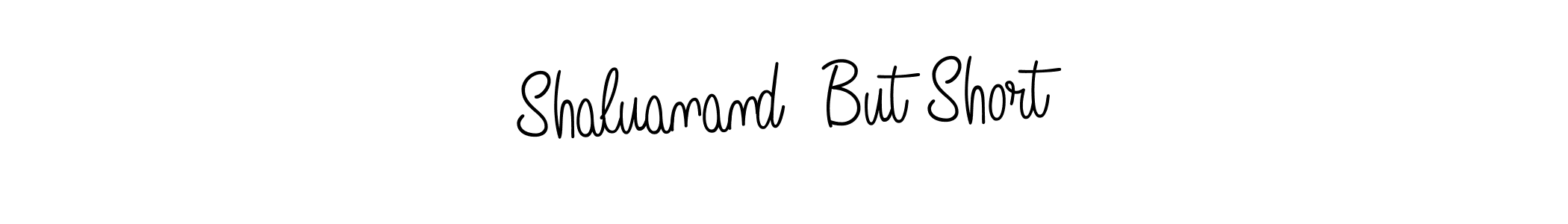 How to make Shaluanand  But Short name signature. Use Angelique-Rose-font-FFP style for creating short signs online. This is the latest handwritten sign. Shaluanand  But Short signature style 5 images and pictures png