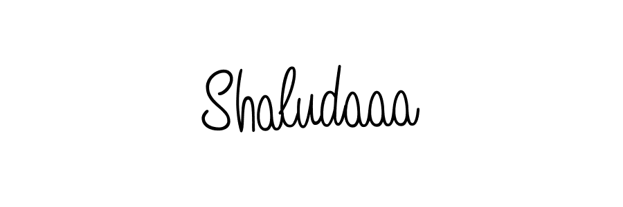 Design your own signature with our free online signature maker. With this signature software, you can create a handwritten (Angelique-Rose-font-FFP) signature for name Shaludaaa. Shaludaaa signature style 5 images and pictures png