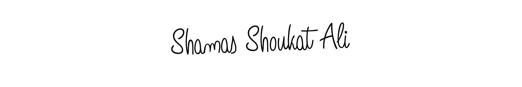 Make a short Shamas Shoukat Ali signature style. Manage your documents anywhere anytime using Angelique-Rose-font-FFP. Create and add eSignatures, submit forms, share and send files easily. Shamas Shoukat Ali signature style 5 images and pictures png