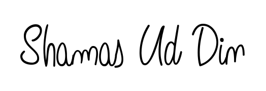 A modern signature idea for name Shamas Ud Din using Angelique-Rose-font-FFP font. Clean strokes and elegant curves make it stand out instantly. Shamas Ud Din signature style 5 images and pictures png