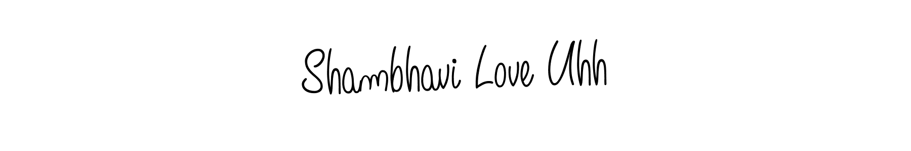 Shambhavi Love Uhh stylish signature style. Best Handwritten Sign (Angelique-Rose-font-FFP) for my name. Handwritten Signature Collection Ideas for my name Shambhavi Love Uhh. Shambhavi Love Uhh signature style 5 images and pictures png