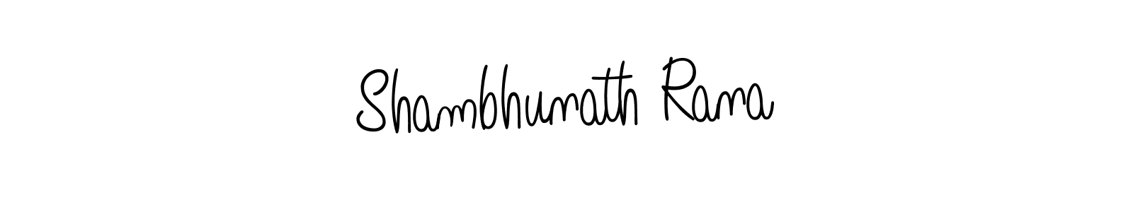 You can use this online signature creator to create a handwritten signature for the name Shambhunath Rana. This is the best online autograph maker. Shambhunath Rana signature style 5 images and pictures png