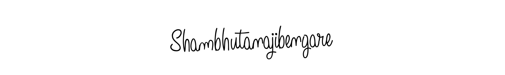Also we have Shambhutanajibengare name is the best signature style. Create professional handwritten signature collection using Angelique-Rose-font-FFP autograph style. Shambhutanajibengare signature style 5 images and pictures png