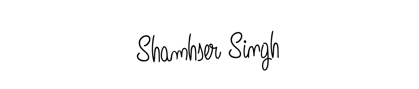 You can use this online signature creator to create a handwritten signature for the name Shamhser Singh. This is the best online autograph maker. Shamhser Singh signature style 5 images and pictures png