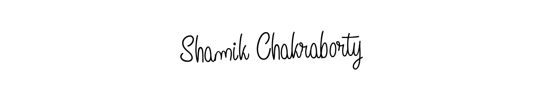 Similarly Angelique-Rose-font-FFP is the best handwritten signature design. Signature creator online .You can use it as an online autograph creator for name Shamik Chakraborty. Shamik Chakraborty signature style 5 images and pictures png