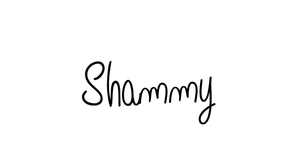 Design your own signature with our free online signature maker. With this signature software, you can create a handwritten (Angelique-Rose-font-FFP) signature for name Shammy. Shammy signature style 5 images and pictures png