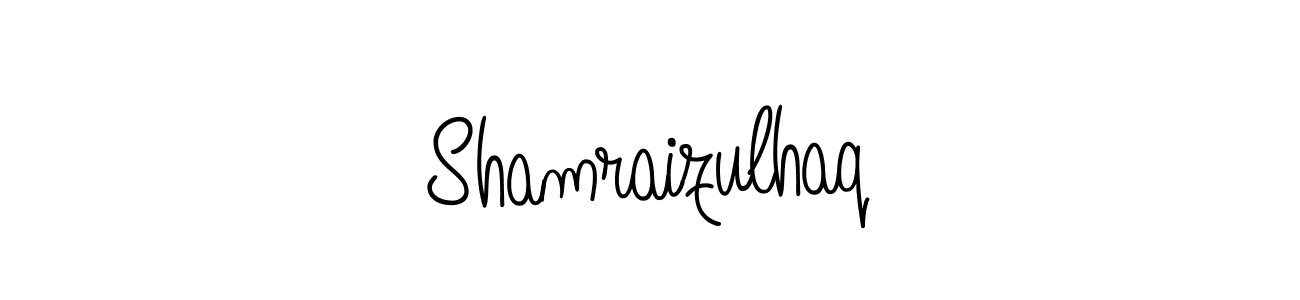 Check out images of Autograph of Shamraizulhaq name. Actor Shamraizulhaq Signature Style. Angelique-Rose-font-FFP is a professional sign style online. Shamraizulhaq signature style 5 images and pictures png