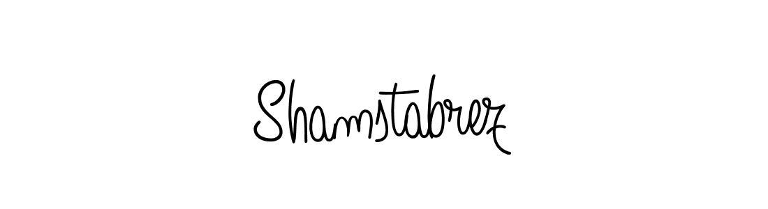 Also You can easily find your signature by using the search form. We will create Shamstabrez name handwritten signature images for you free of cost using Angelique-Rose-font-FFP sign style. Shamstabrez signature style 5 images and pictures png